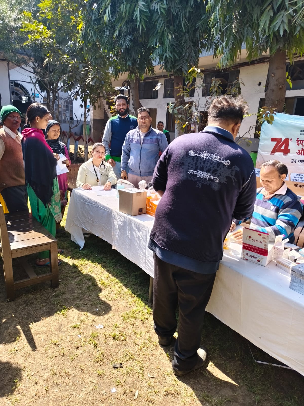 Health Check Up Camp on ESIC Fortnight on 04.03.2024