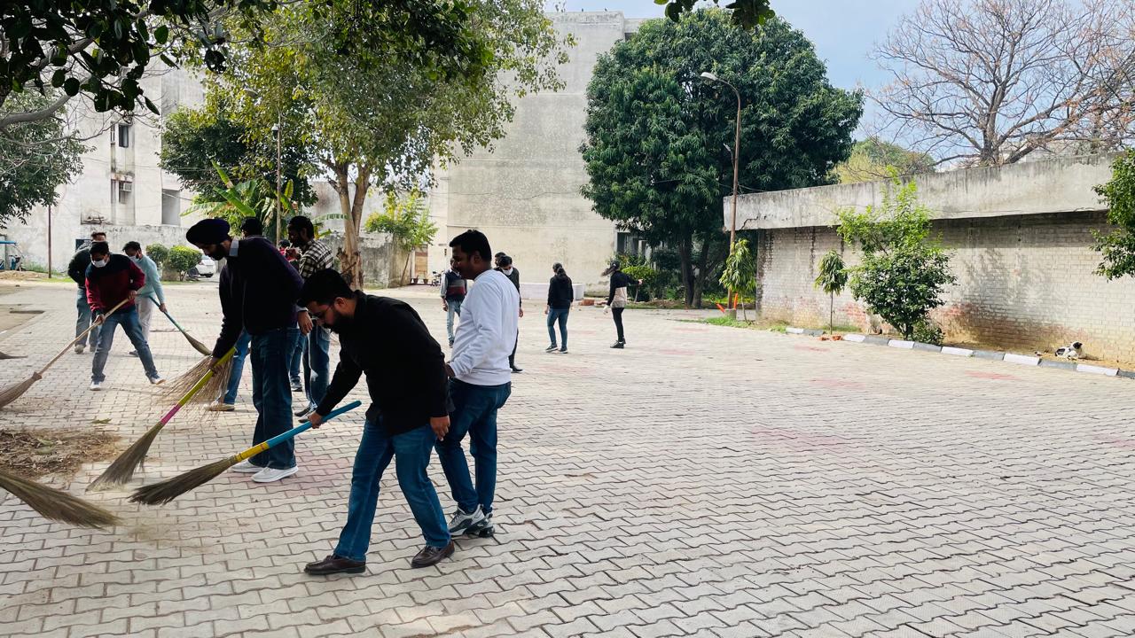 Cleanliness Drive on 74rd ESIC Special Services Fortnight