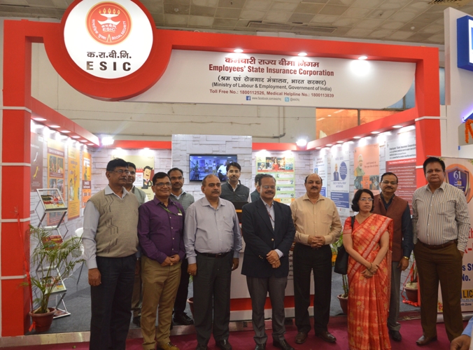 ESIC participates in the India International Trade Fair (IITF-2017), New Delhi