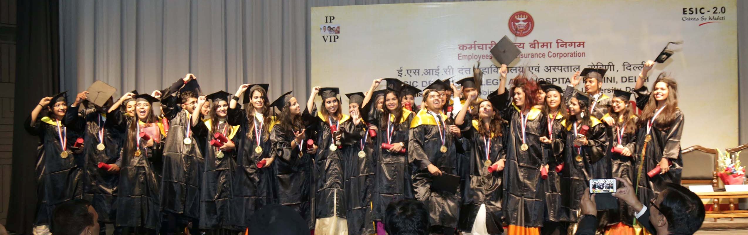 ESIC Dental College & Hospital, Rohini, Delhi organizes 2nd Graduation Ceremony on 06.11.2017