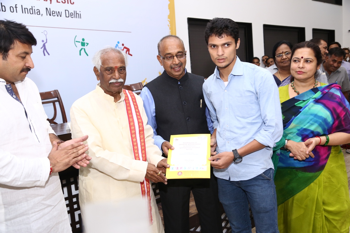 ESIC recruits 135 sports persons from different field of Sports.